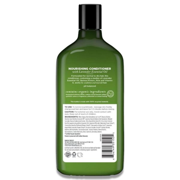 Avalon - Organics Lavender Nourishing Conditioner - Image 3